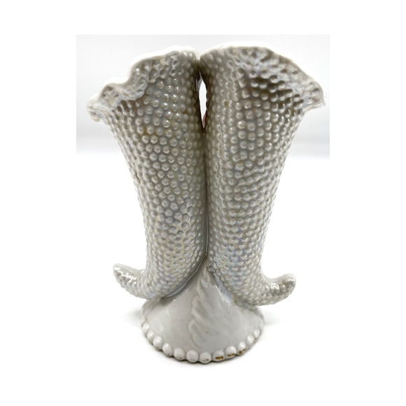 Thames 52/280 Triple Vase Roses Bud Vase Gold. - Picture 4 of 5